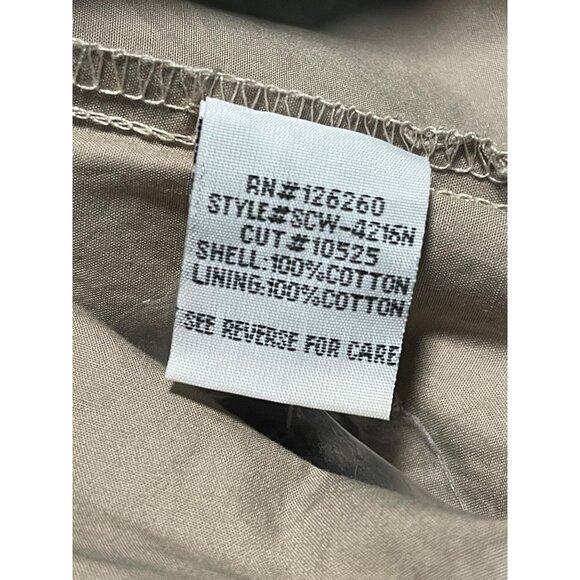 Velvet Heart Beige Lightweight Jacket Womens M Utility Style Zip-Up - Picture 7 of 8